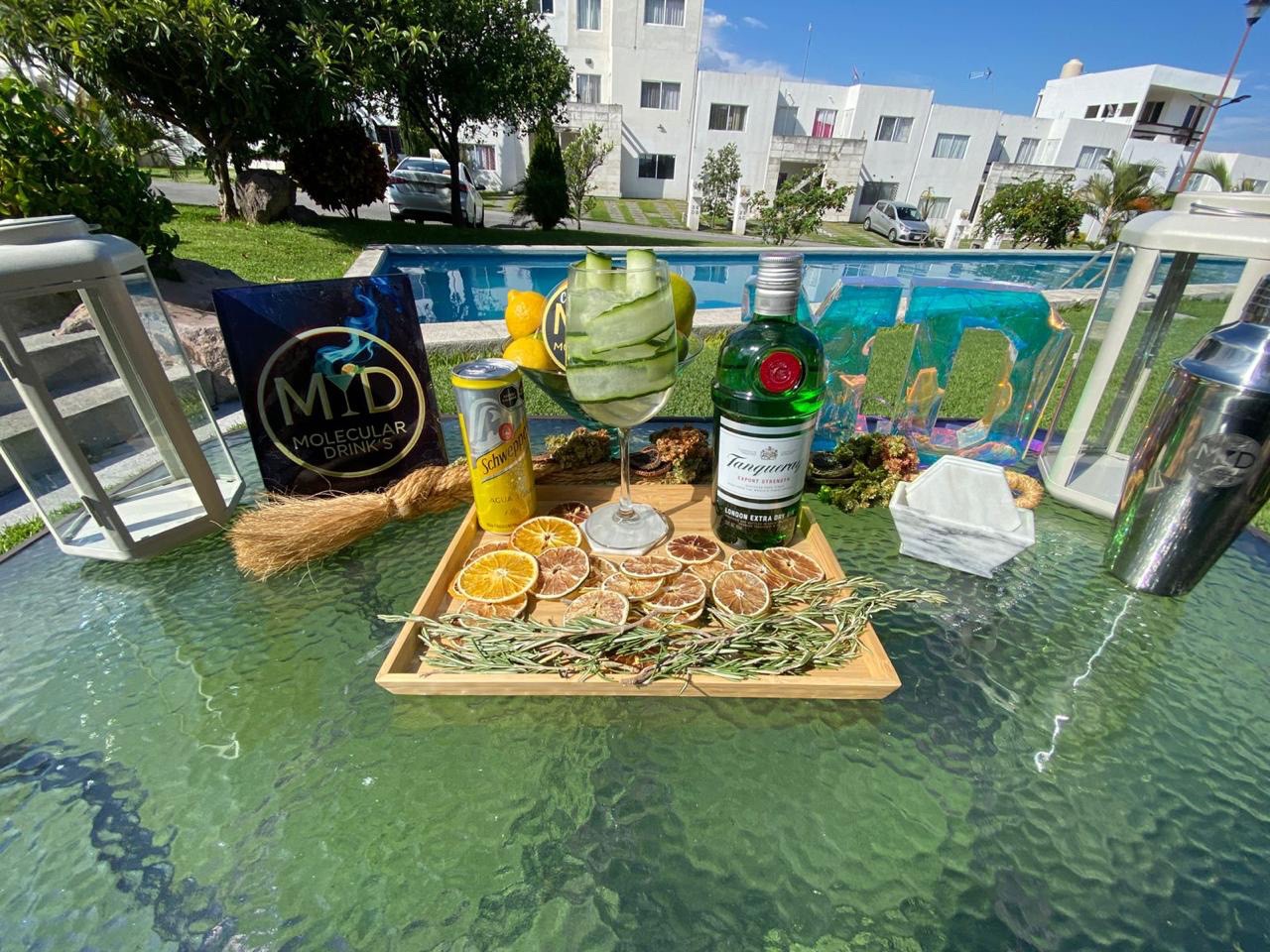 Presentación de coctelería Molecular Drink's